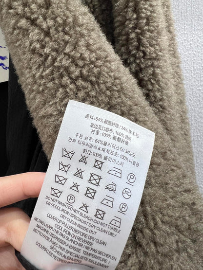 Bur 25fw fleece jacket