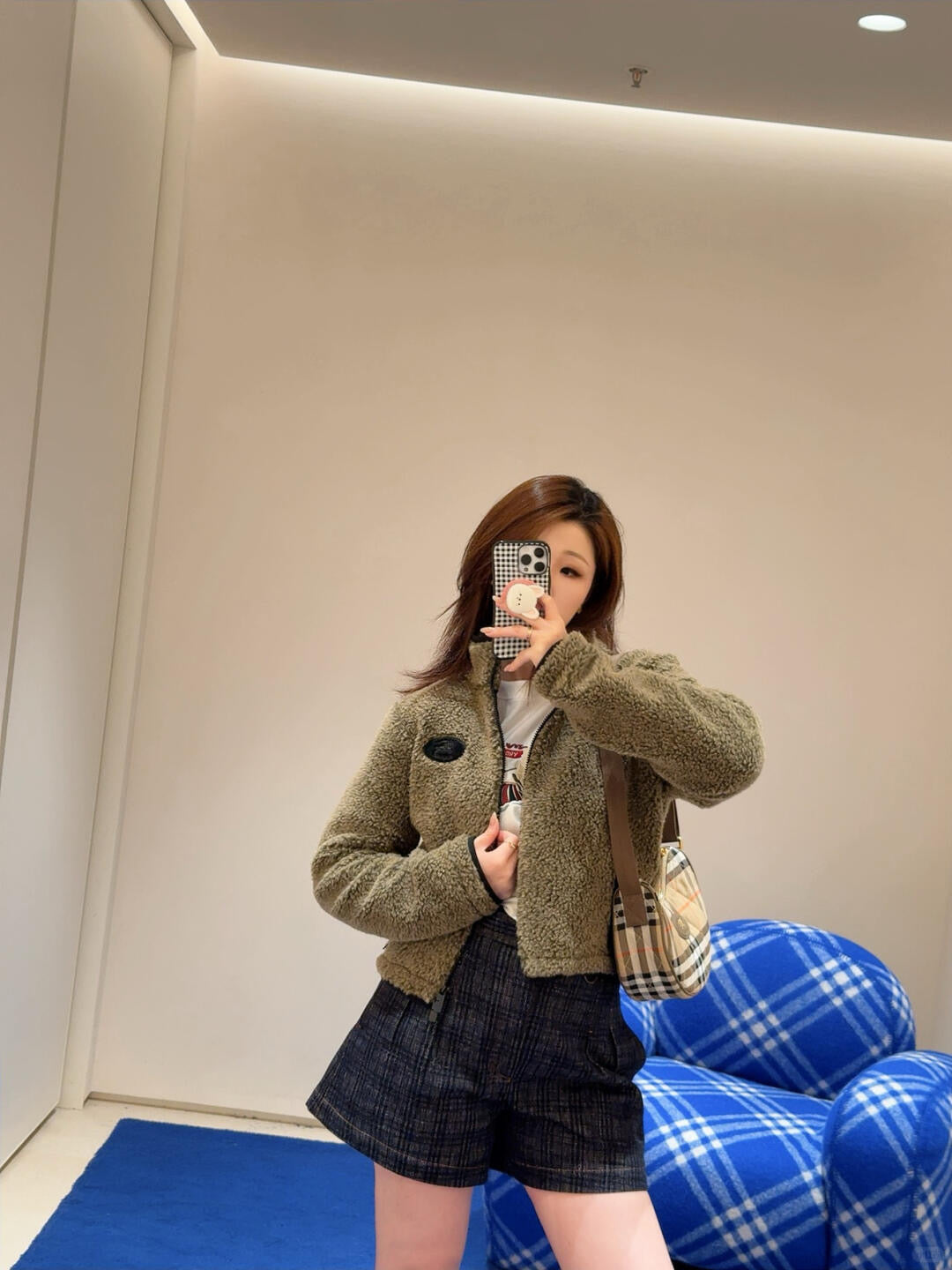 Bur 25fw fleece jacket