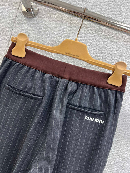 Miu 25fw trousers
