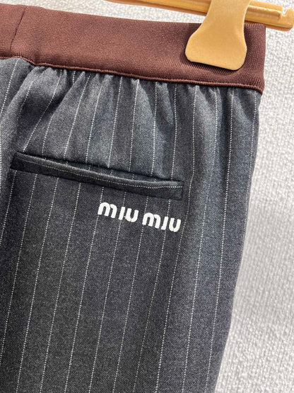 Miu 25fw trousers
