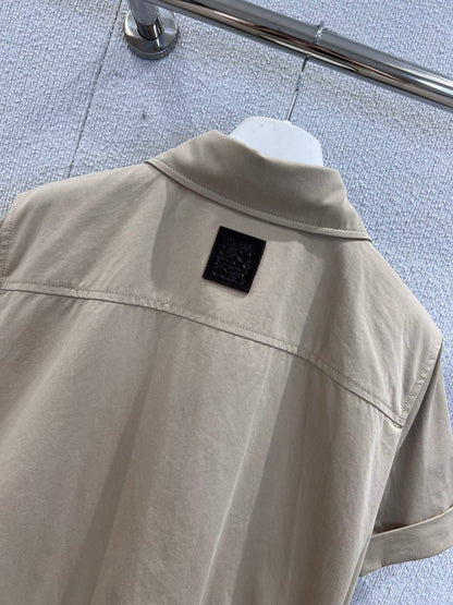 Loe 25ss drawstring dress