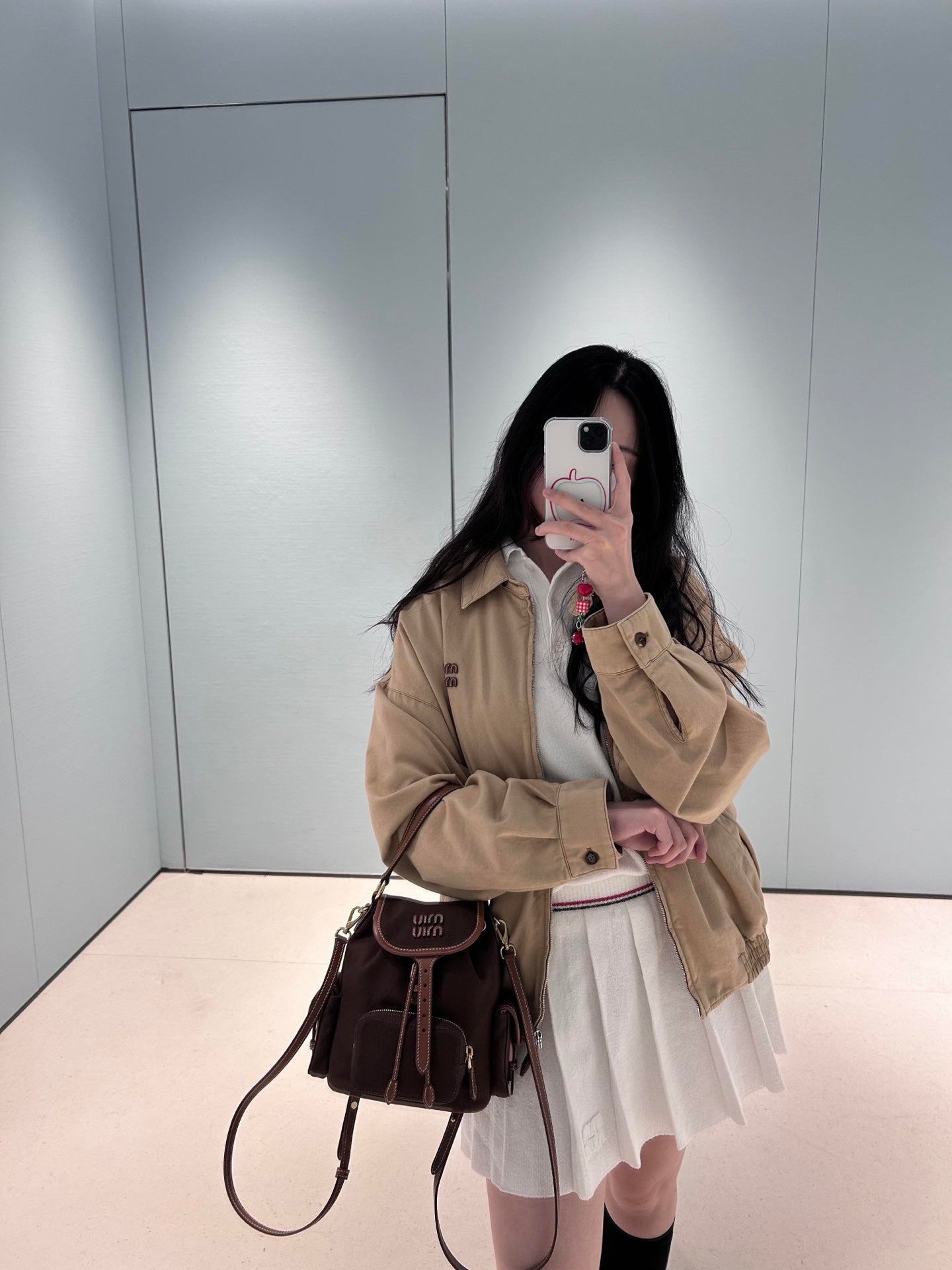Miu 25fw jacket