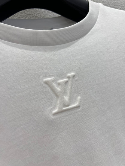 1ou 25fw embossed T-shirt