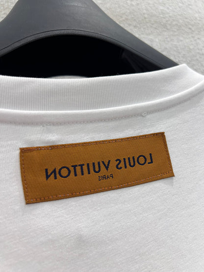1ou 25fw embossed T-shirt