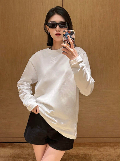 1ou 25fw embossed T-shirt