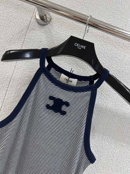 Cel 25ss Striped Vest