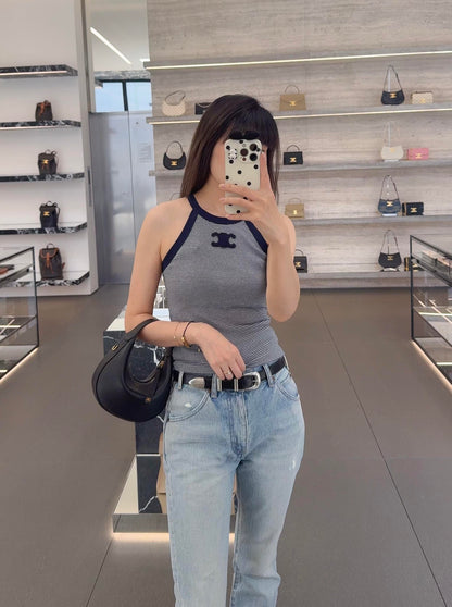 Cel 25ss Striped Vest