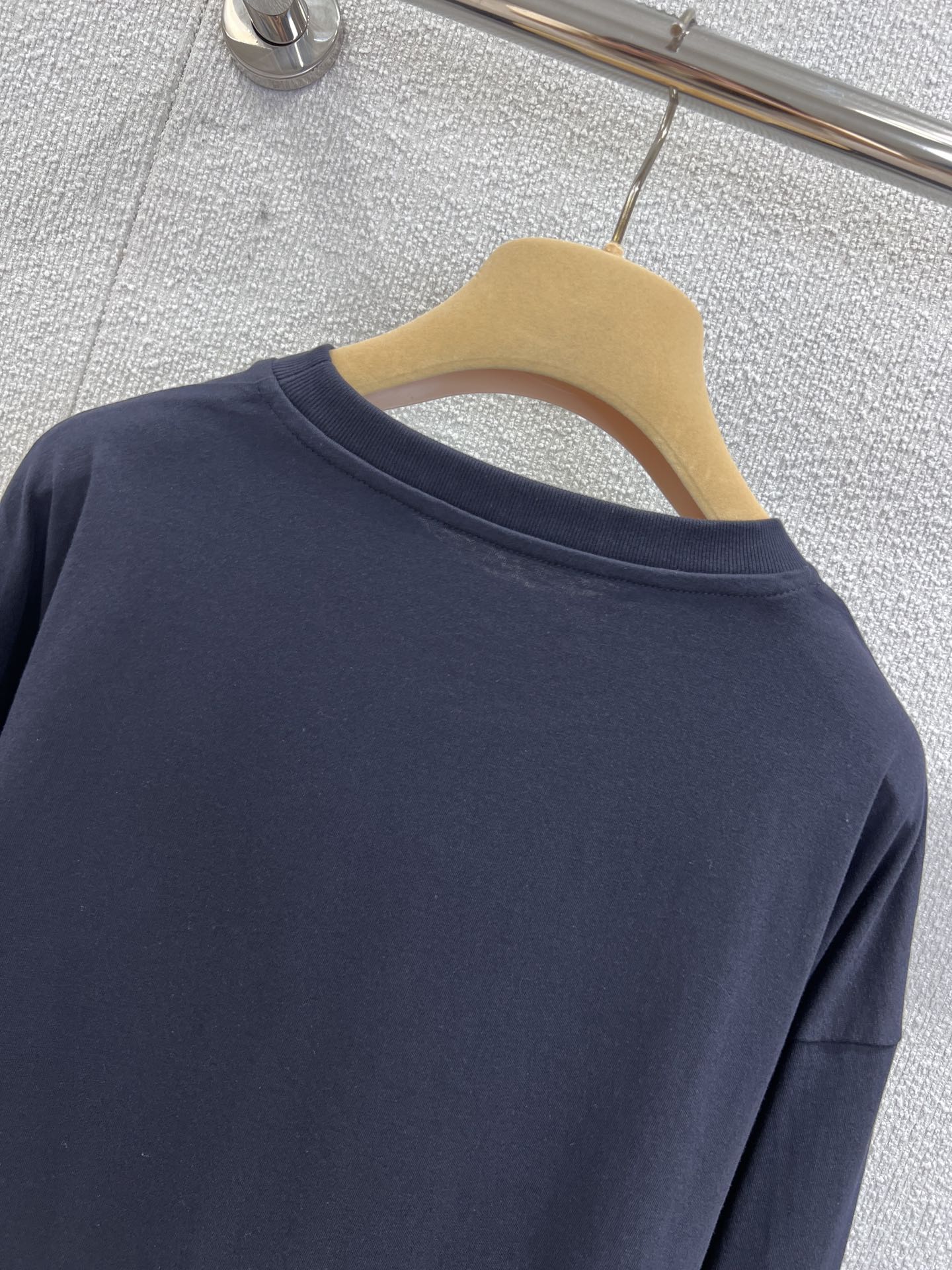 Miu 25fw embroidered sweatshirt