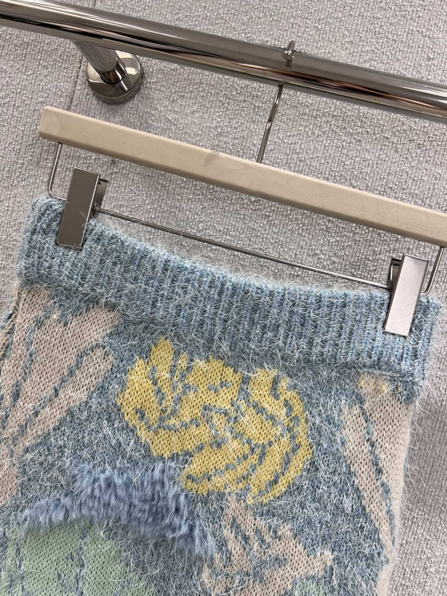 Chan 25fw  Colorful Knit skirt