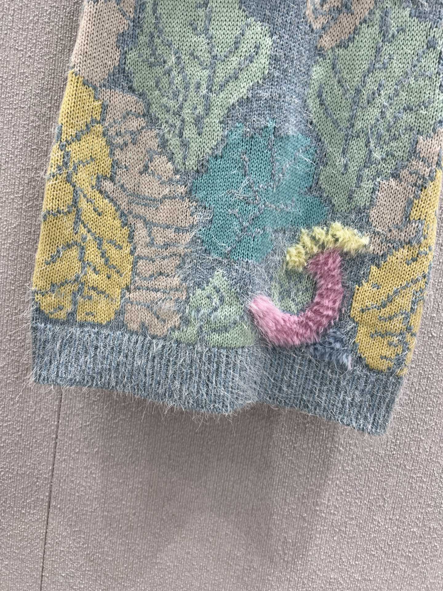 Chan 25fw  Colorful Knit skirt