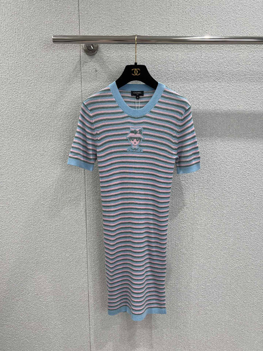 Chan 25fw Knitted Dress