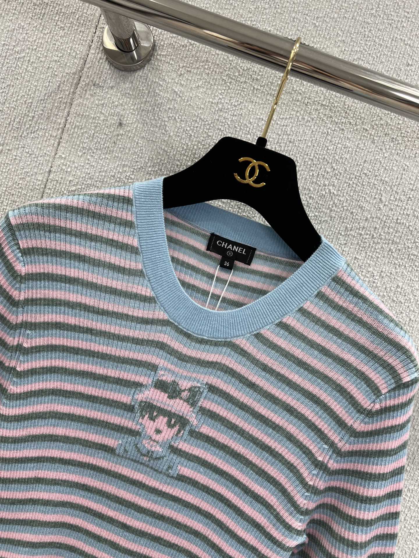 Chan 25fw Knitted Dress