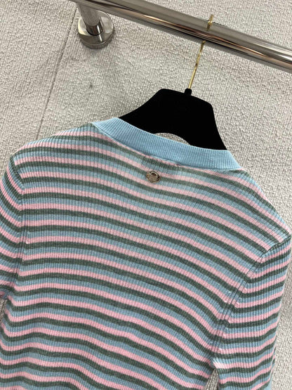 Chan 25fw Knitted Dress