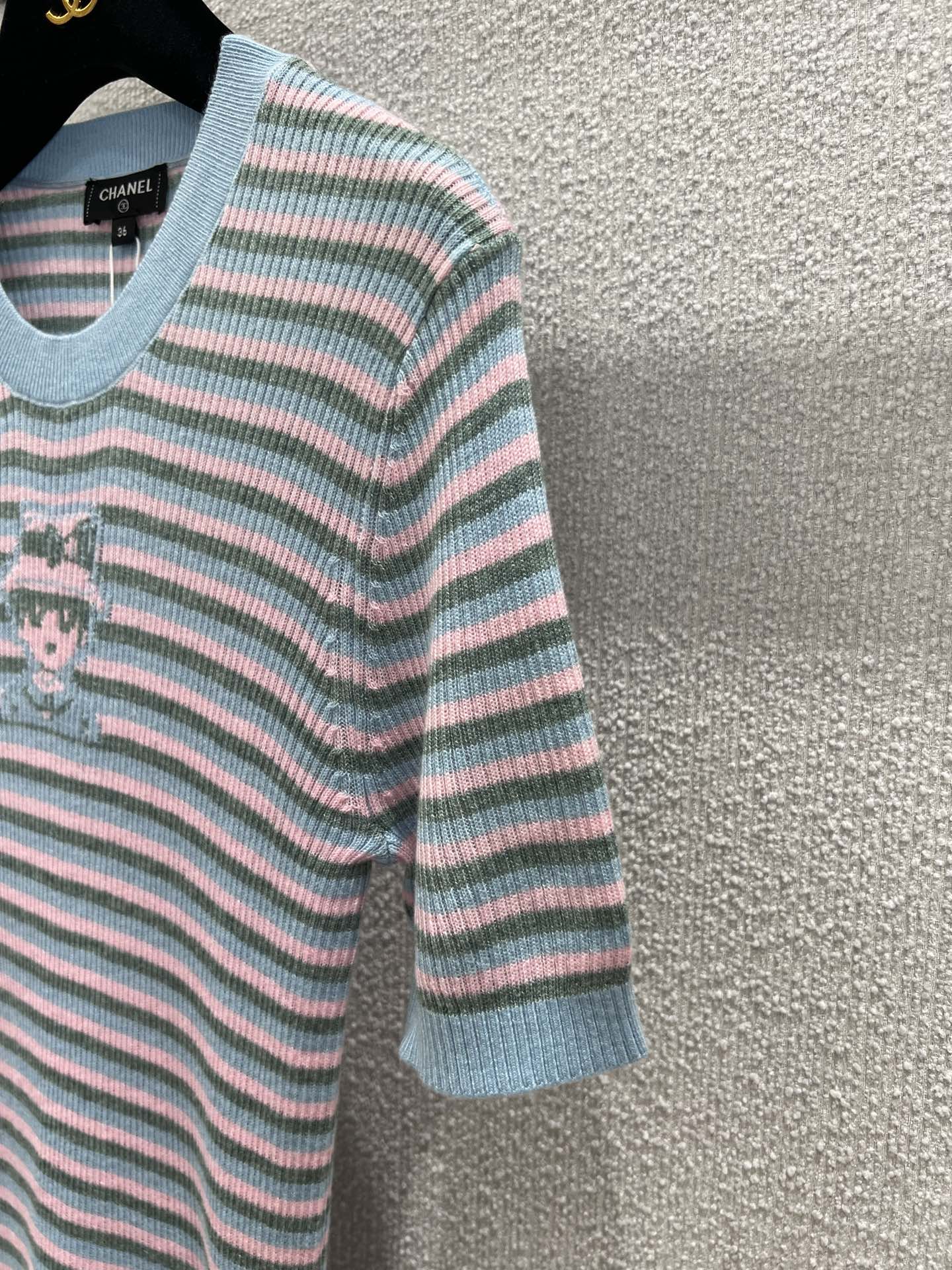 Chan 25fw Knitted Dress