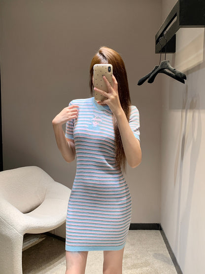 Chan 25fw Knitted Dress