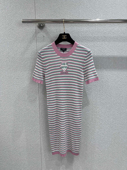 Chan 25fw Knitted Dress