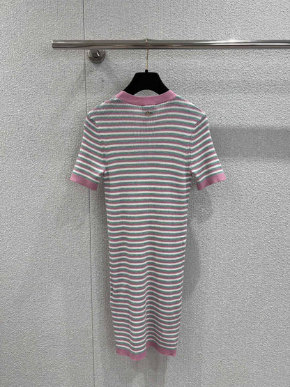 Chan 25fw Knitted Dress