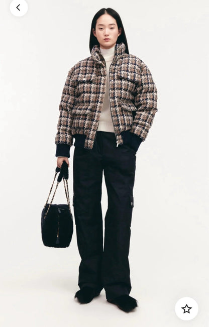 Chan 25fw woven down jacket