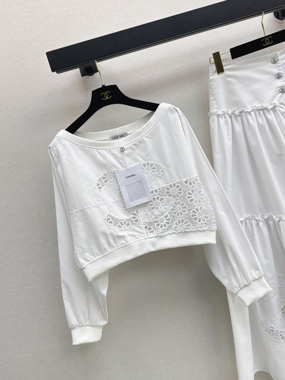 Chan 25fw hollow shirt