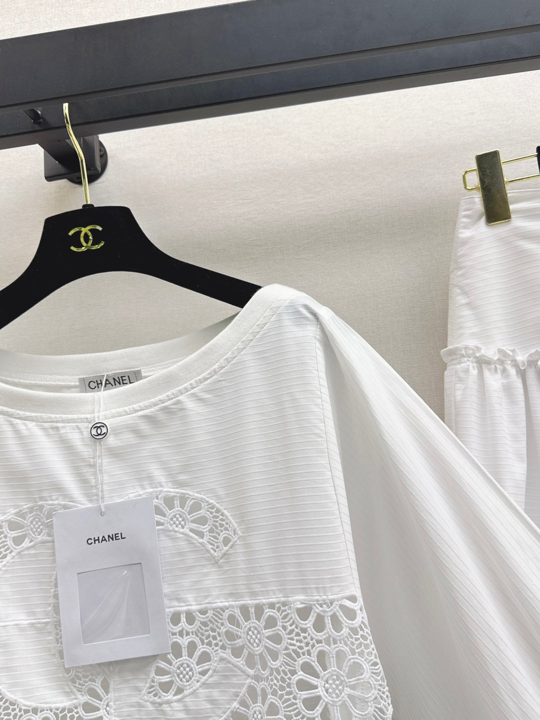 Chan 25fw hollow shirt