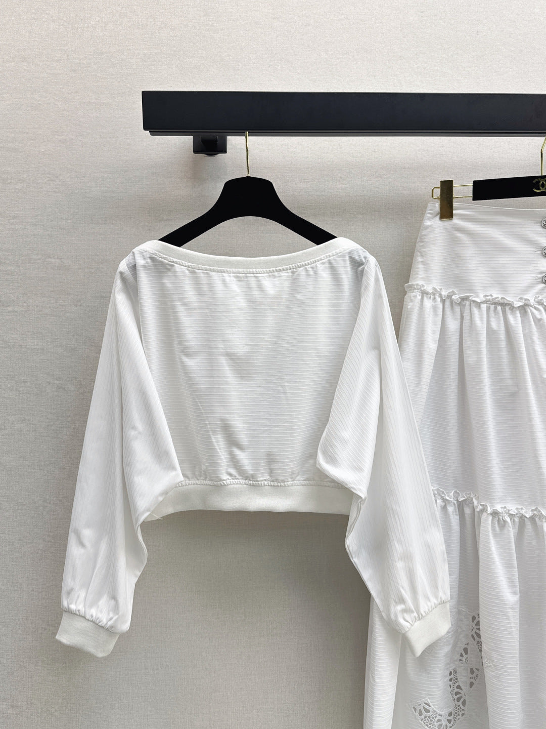 Chan 25fw hollow shirt