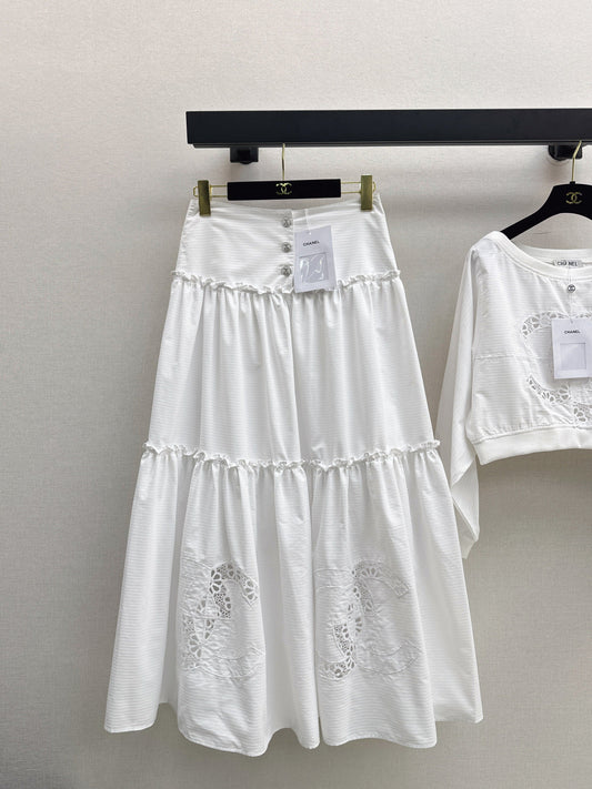 Chan 25 hollow skirt