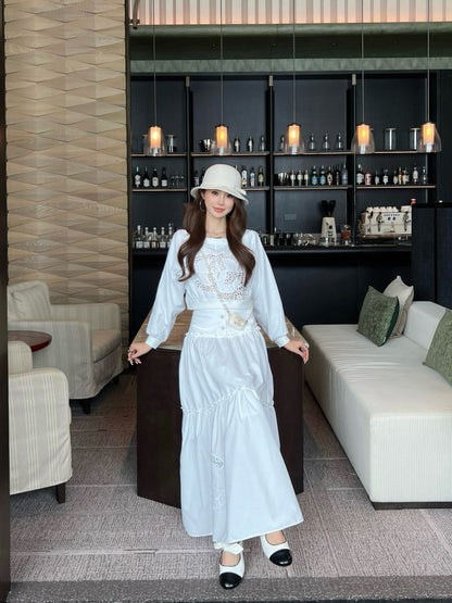 Chan 25 hollow skirt