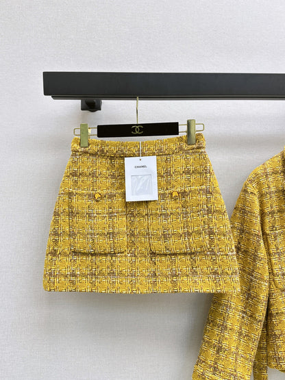 Chan 25fw woven skirt