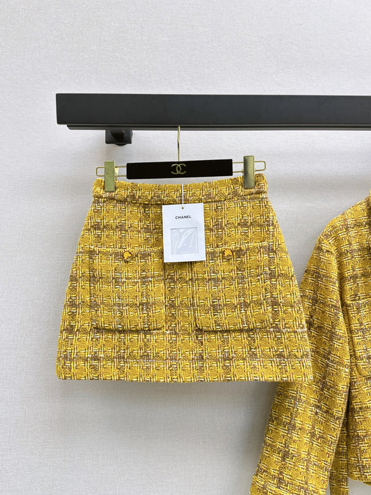 Chan 25fw woven skirt