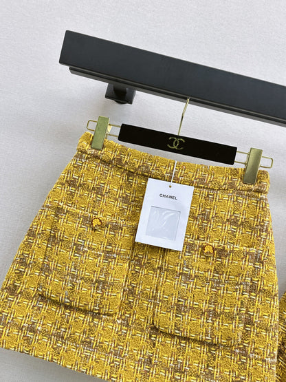 Chan 25fw woven skirt