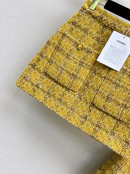 Chan 25fw woven skirt