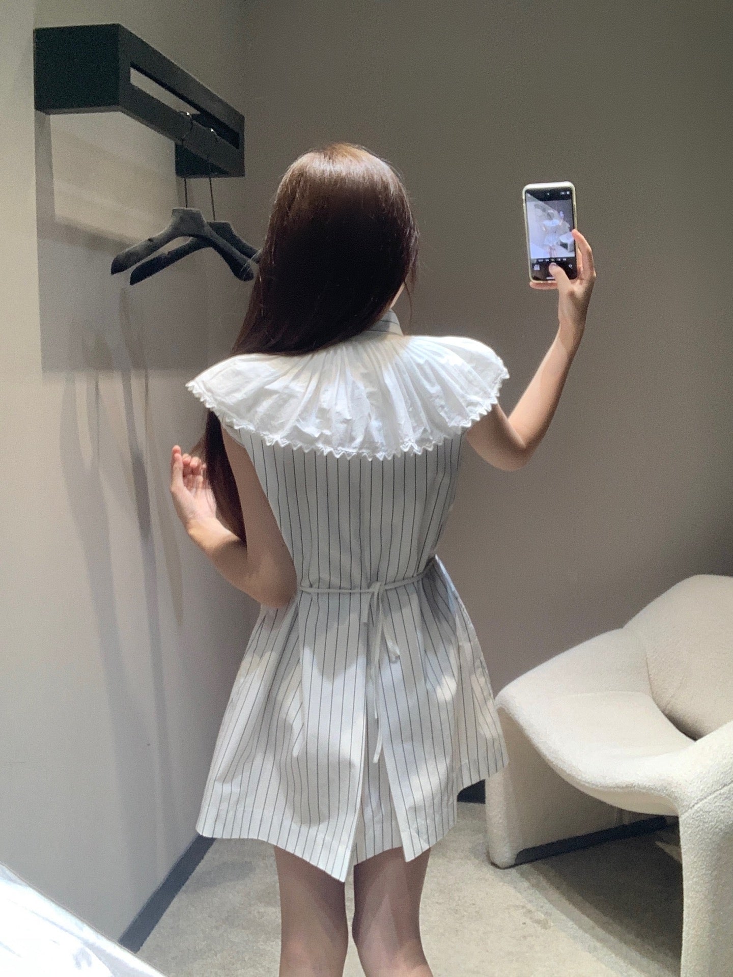 Chan 25ss  embroidered dress