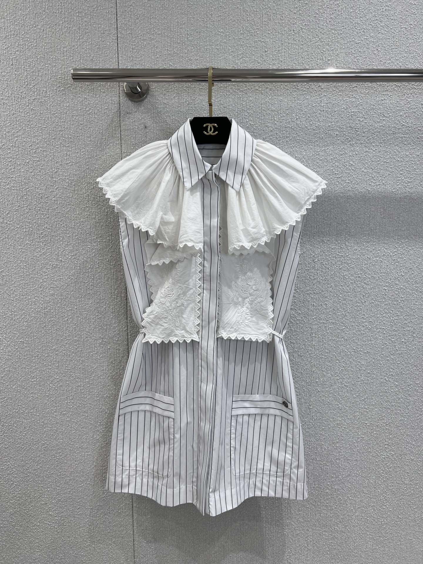 Chan 25ss  embroidered dress