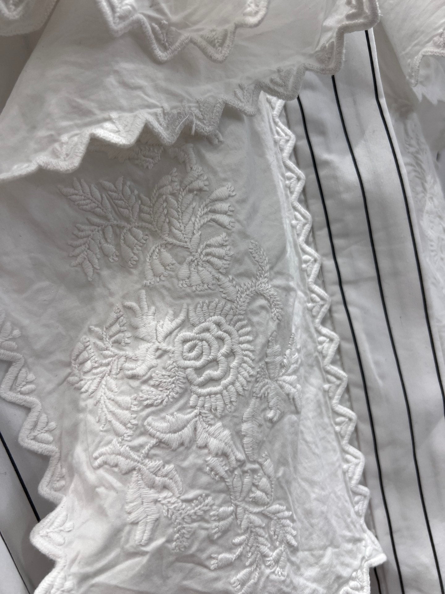 Chan 25ss  embroidered dress