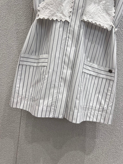 Chan 25ss  embroidered dress