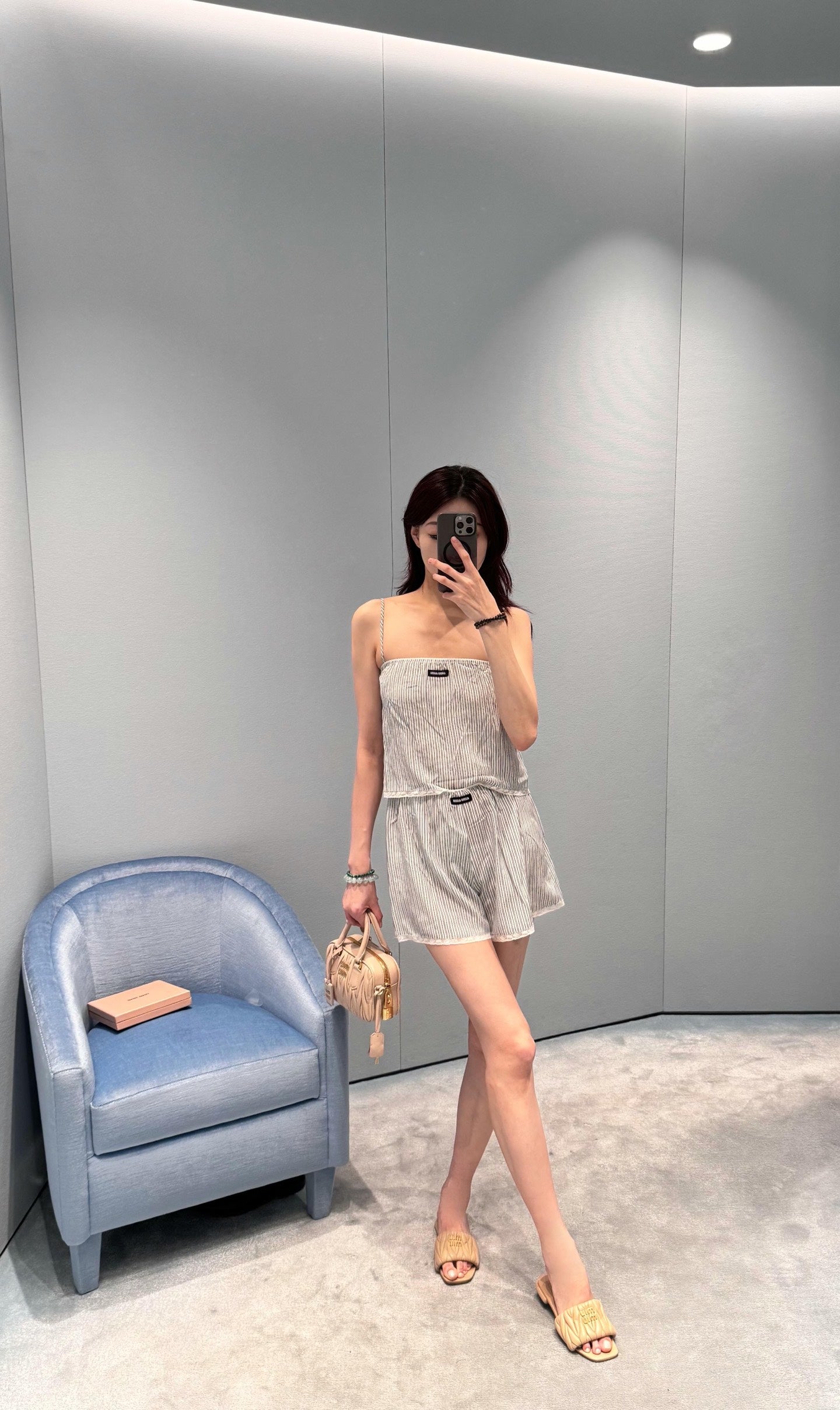 Miu 25ss  camisole