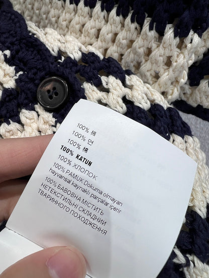 Miu 25fw knitted shirt