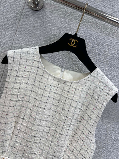 Chan 25fw woven dress
