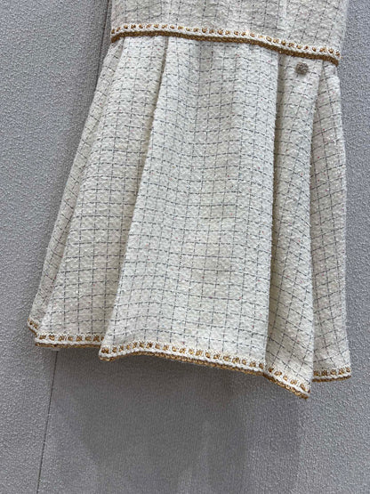 Chan 25fw woven dress
