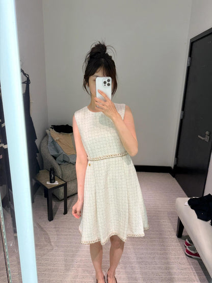 Chan 25fw woven dress