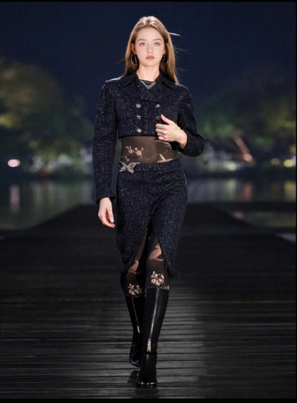 Chan 25fw woven skirt