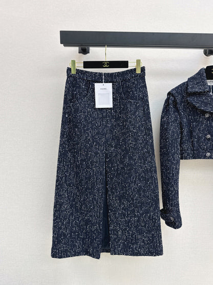 Chan 25fw woven skirt