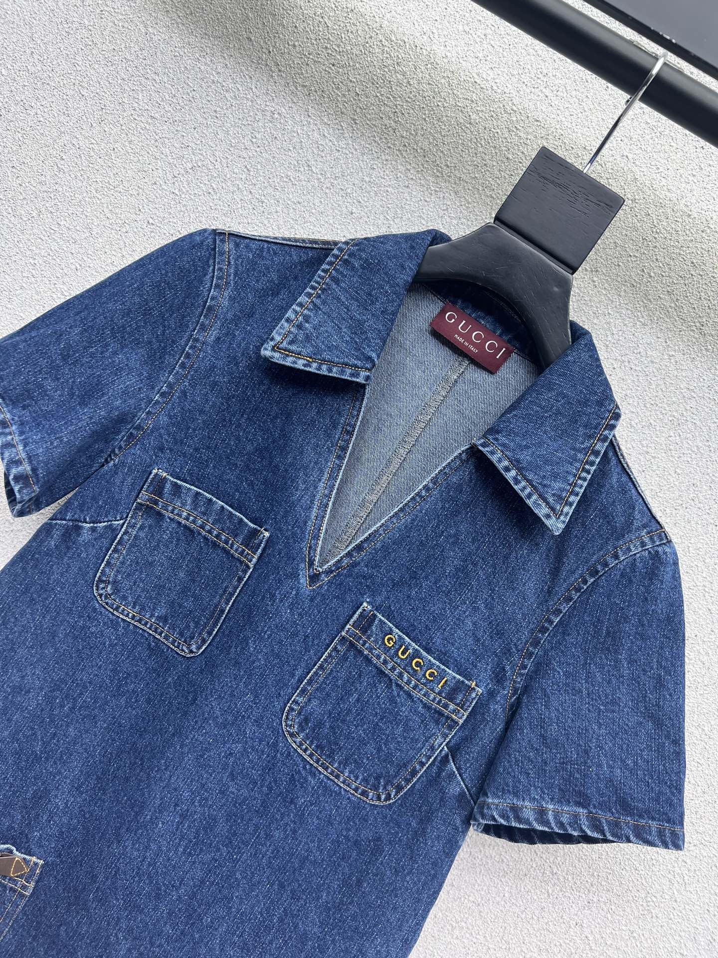 Guc 25ss denim dress