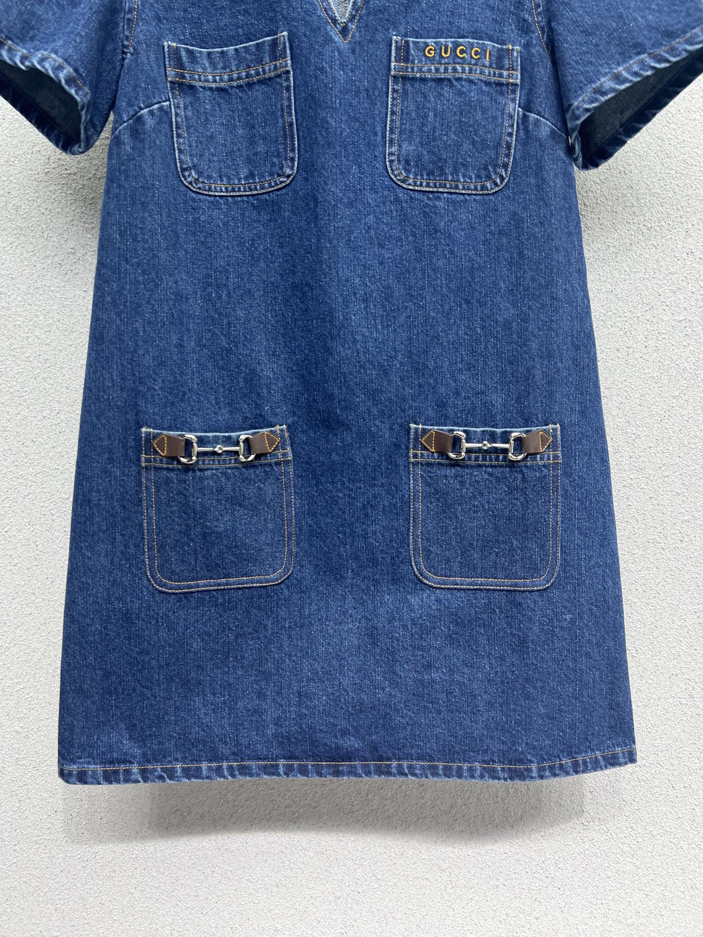 Guc 25ss denim dress