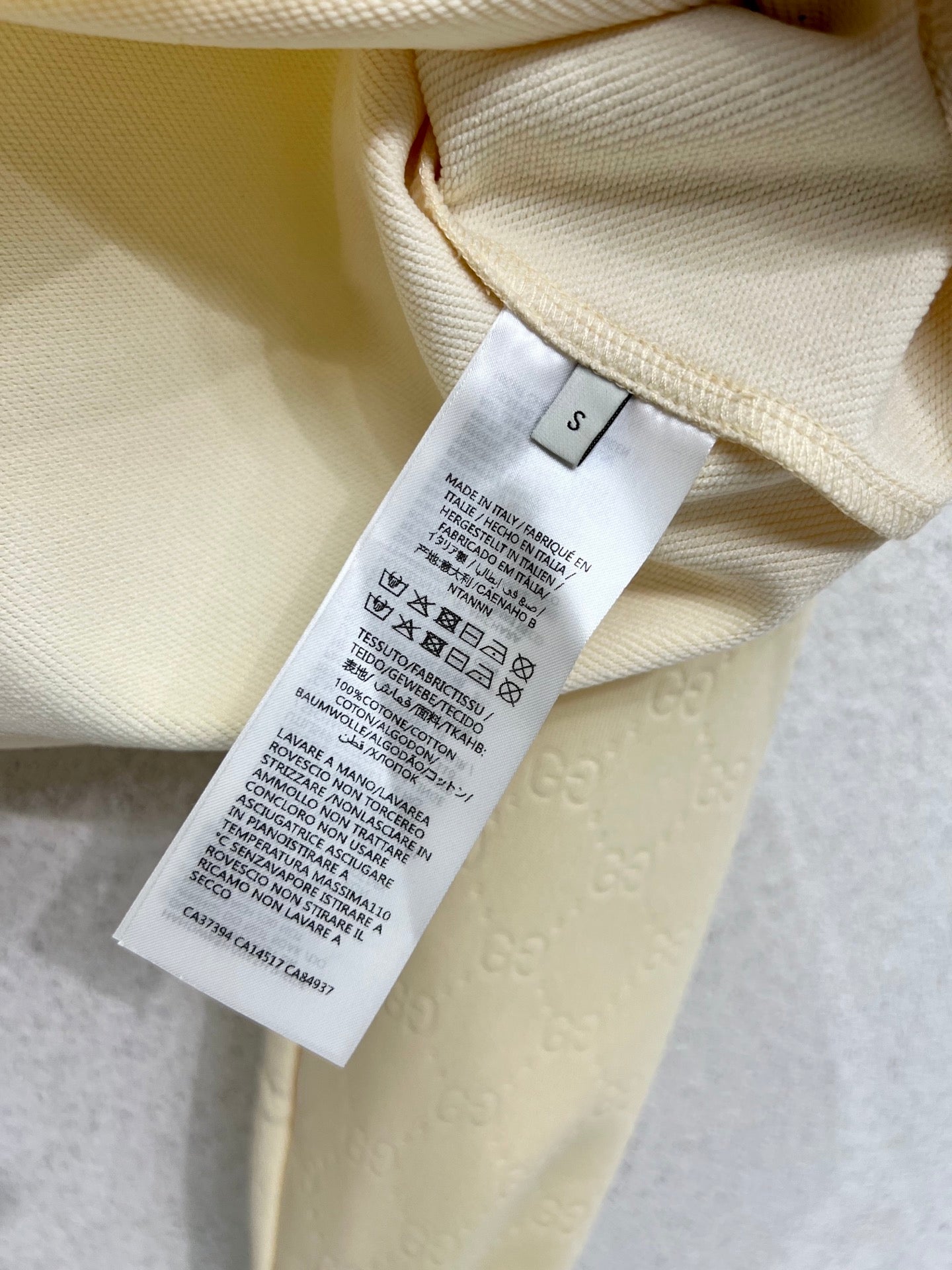 Guc 25fw embossed tracksuit