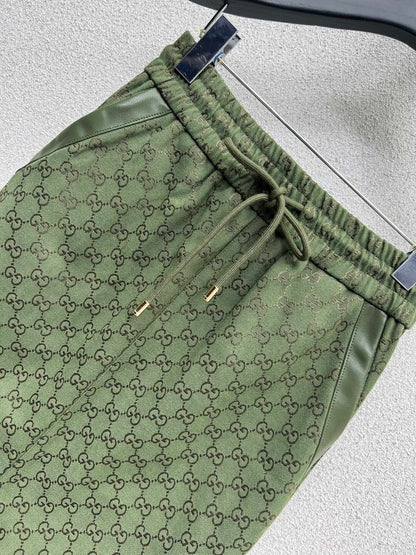 Guc 25fw jacquard skirt