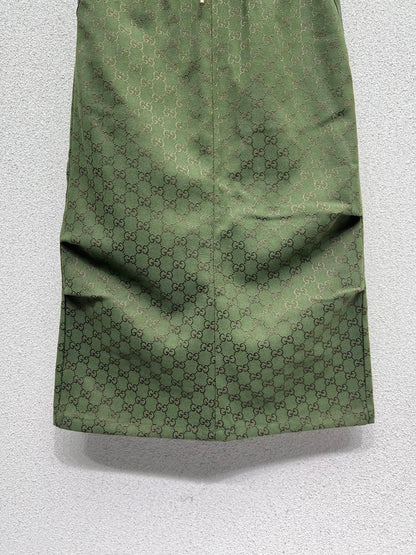 Guc 25fw jacquard skirt