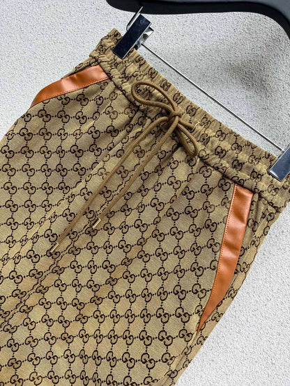 Guc 25fw jacquard skirt
