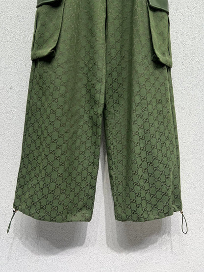 Guc 25fw jacquard pants