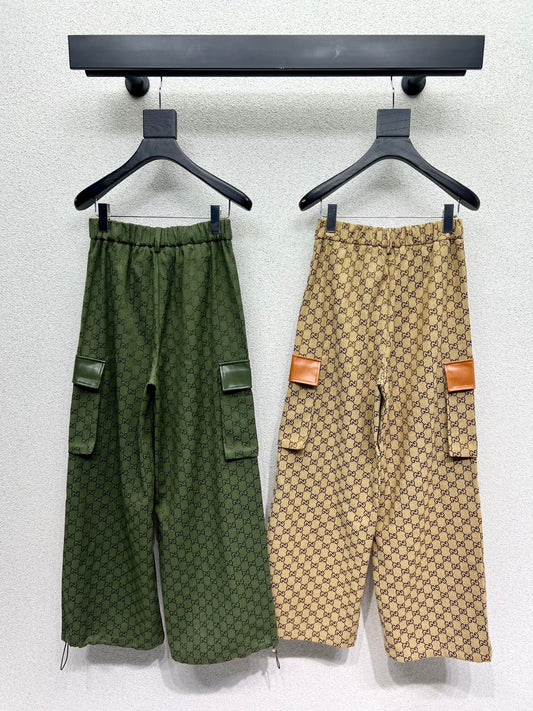 Guc 25fw jacquard pants